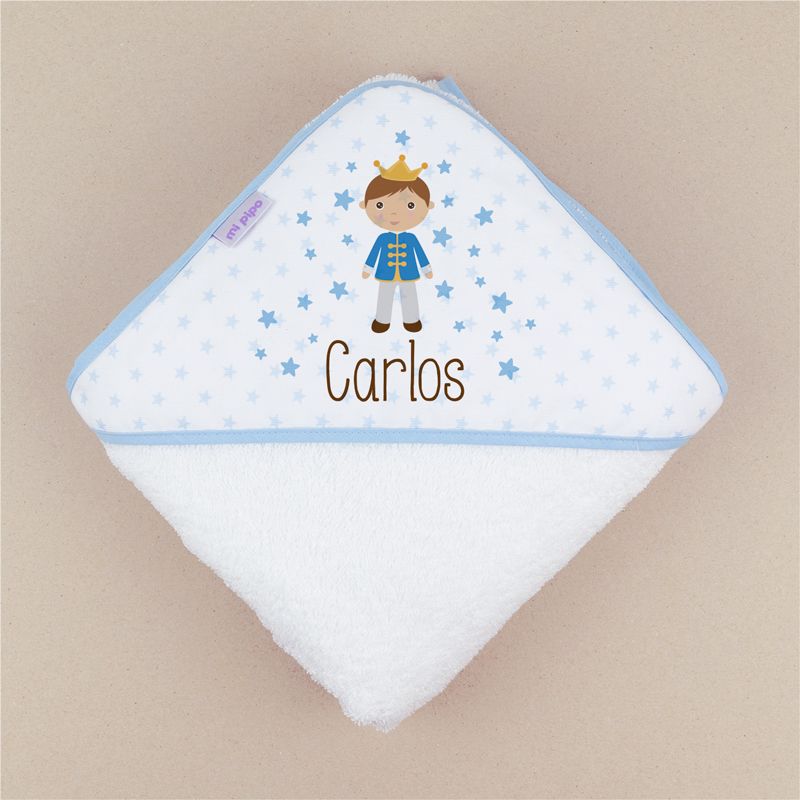 Capa de baño Príncipe Personalizada - Mikeko