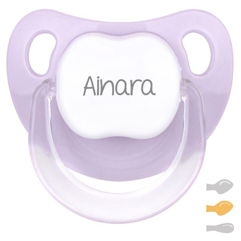 Chupete Baby Personalizado Malva - Mikeko