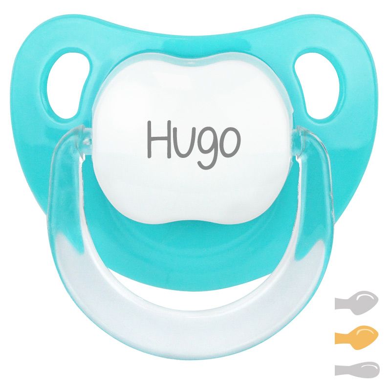 Chupete Baby Personalizado Turquesa - Mikeko