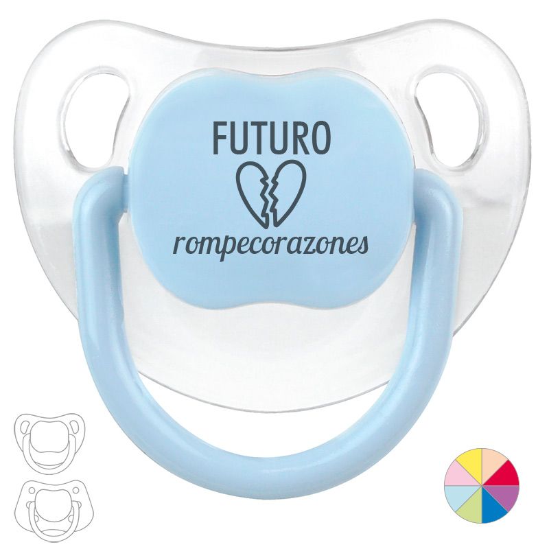 Chupete Divertido Futuro Rompecorazones - Mikeko