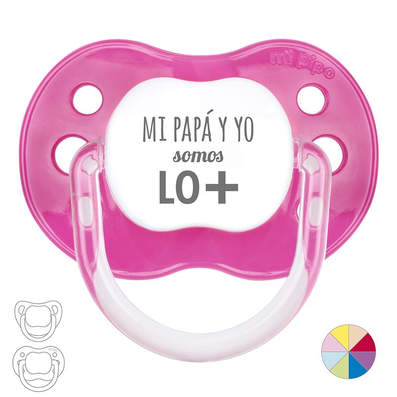 Chupete Divertido Mi Papá y Yo somos LO + - Mikeko