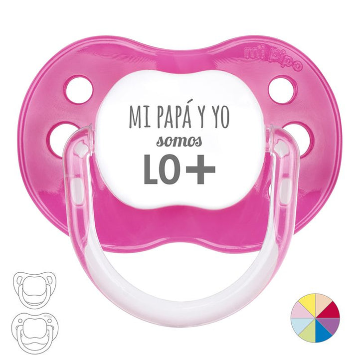 Chupete Divertido Mi Papá y Yo somos LO + - Mikeko
