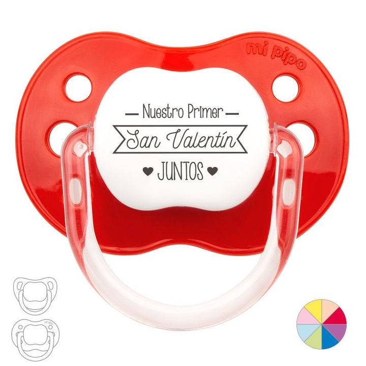 Chupete Divertido Nuestro Primer San Valentín Juntos