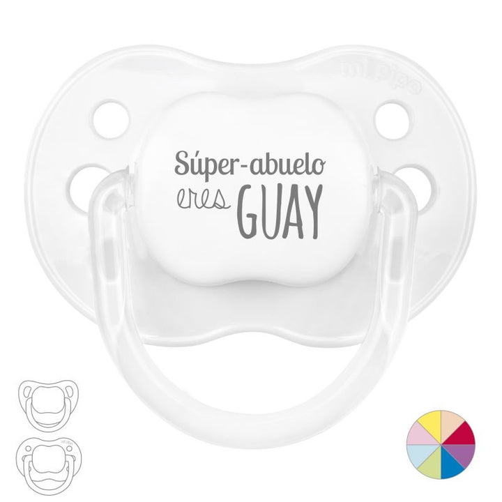 Chupete Divertido Súper Abuelo eres Guay