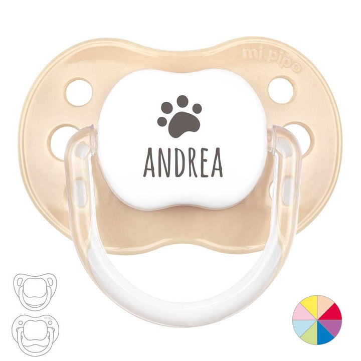 Chupete Personalizado Nombre + Huella