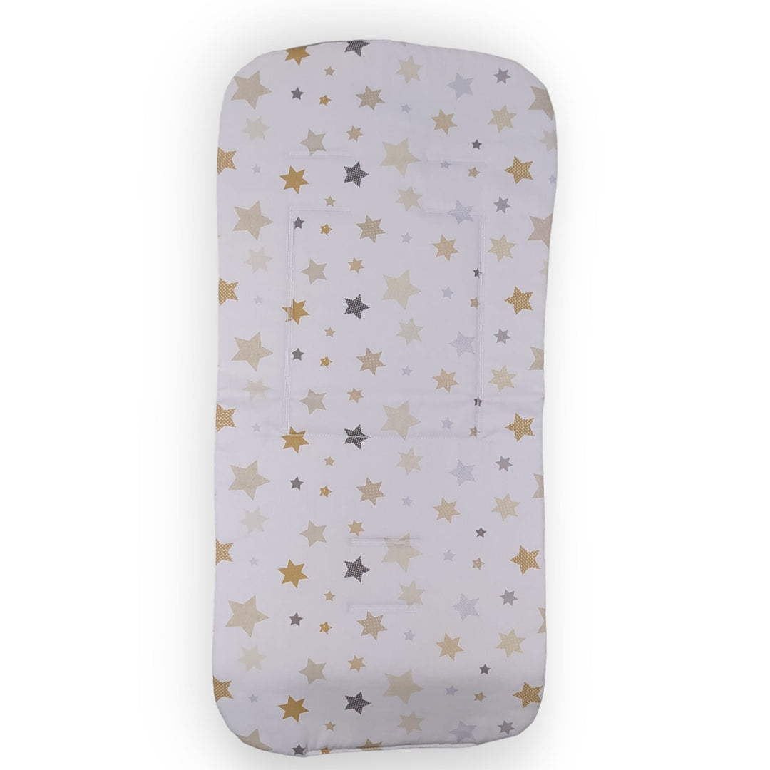 Colchoneta Reversible Star Beig - Mikeko