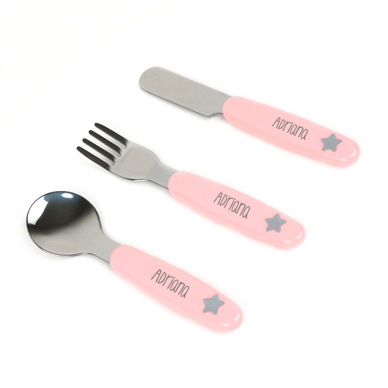Cubiertos Acero Personalizados - Mikeko