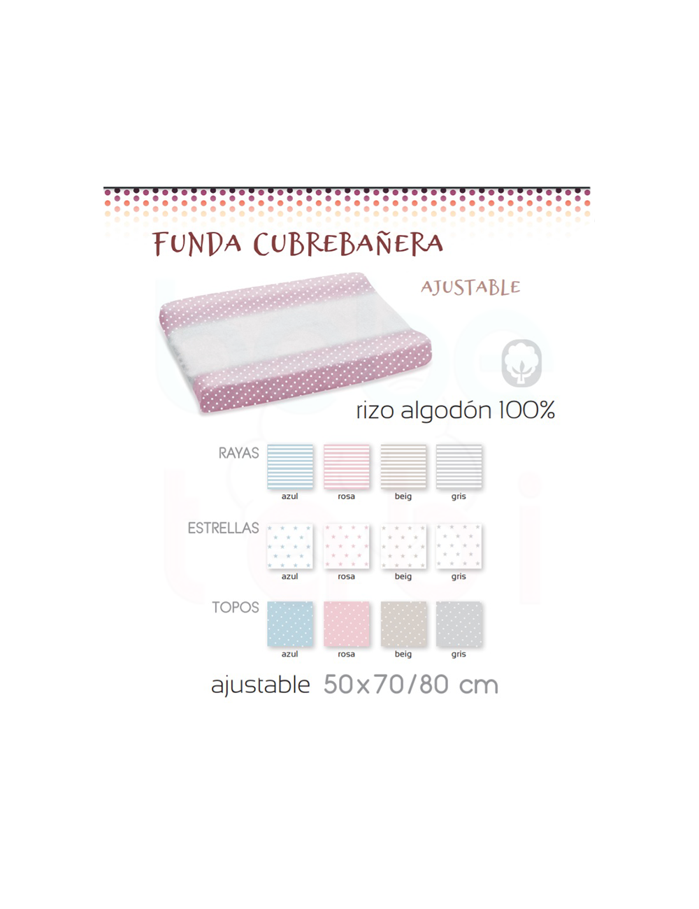 Funda Bañera Ajustable - Mikeko