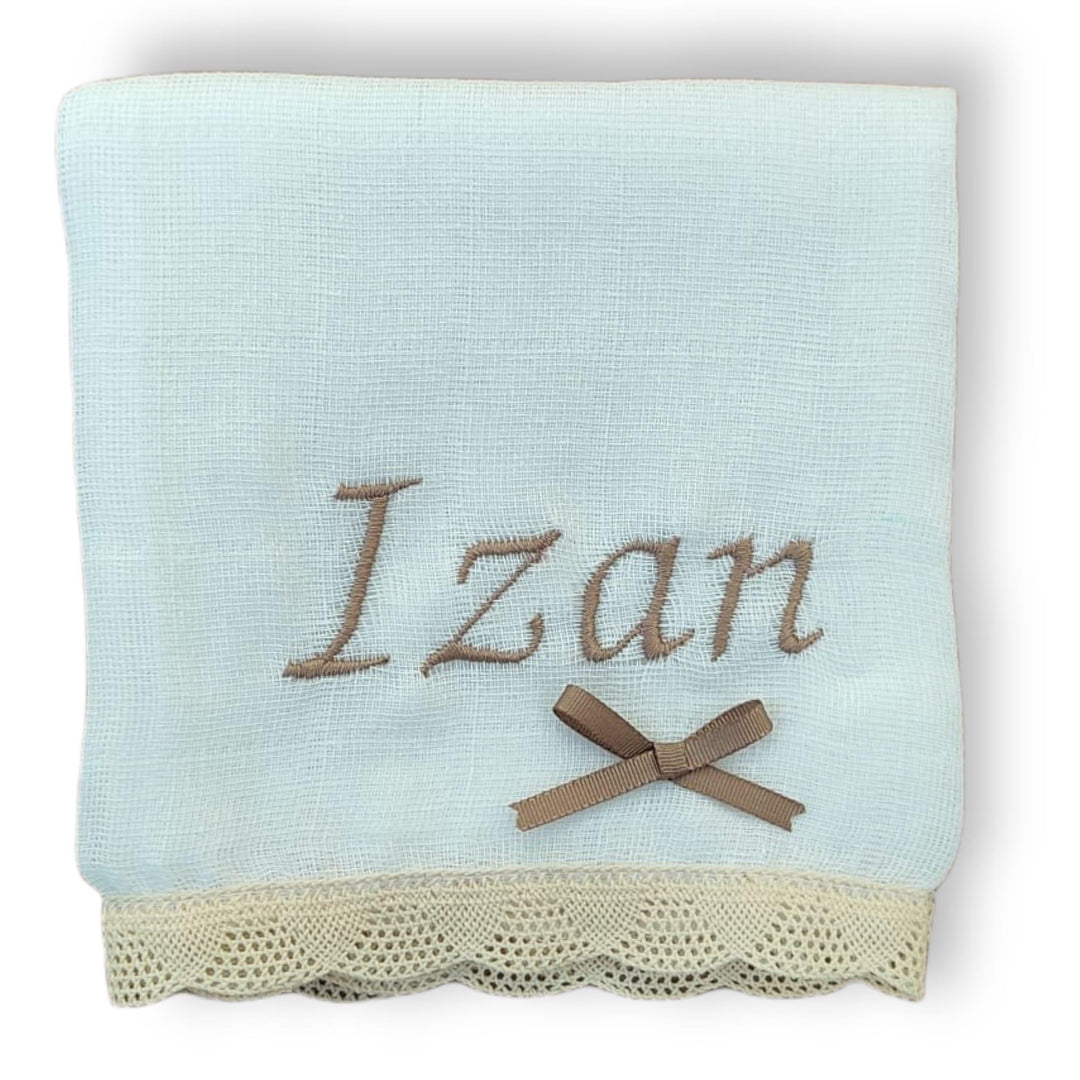 Muselina Personalizad encaje beig