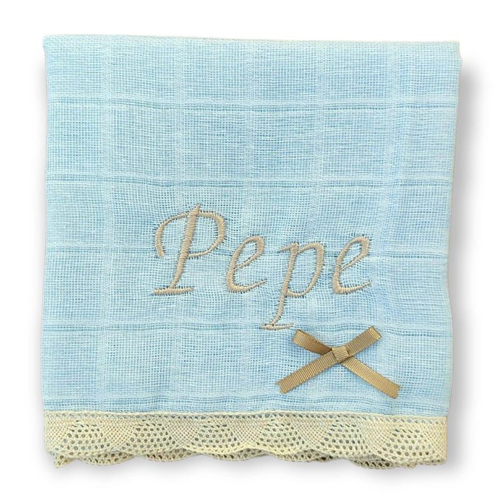 Muselina Personalizad encaje beig