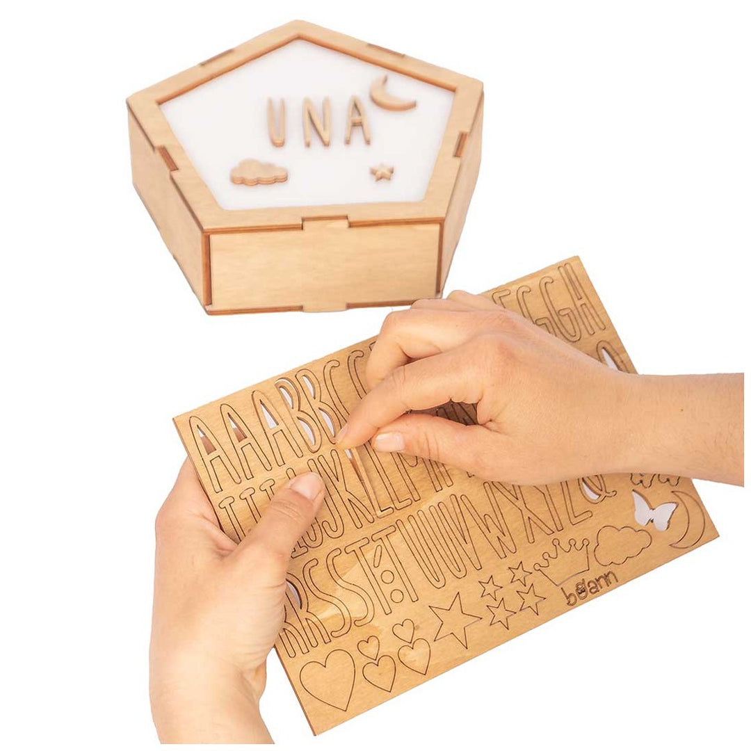Lámpara de Mesa Personalizable - Mikeko
