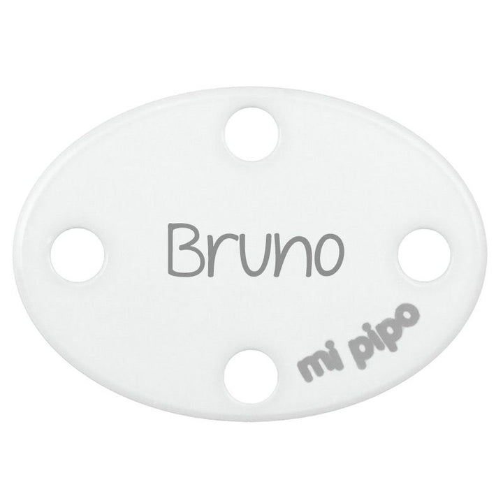 Broche-Pinza Ovalado Personalizado - Mikeko