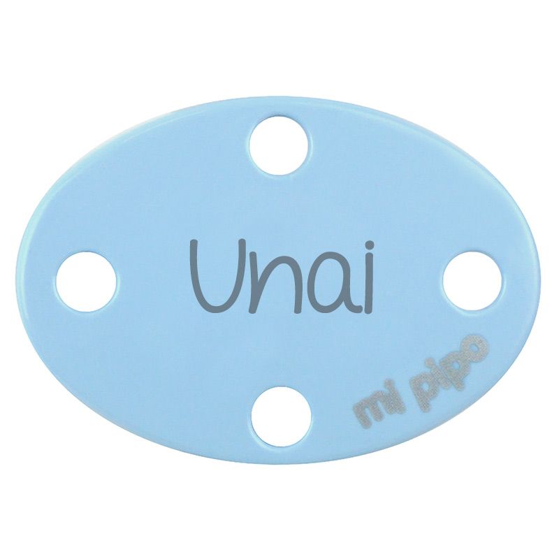 Broche-Pinza Ovalado Personalizado - Mikeko