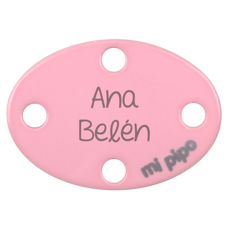 Broche-Pinza Ovalado Personalizado - Mikeko