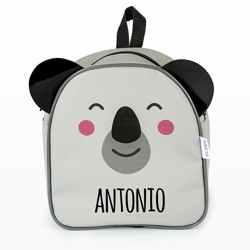 Mochila Zoo Koala Gris personalizada - Mikeko