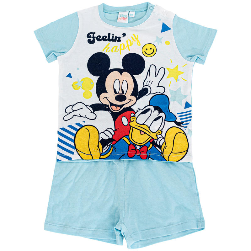 Pijama Mickey Celeste - Mikeko