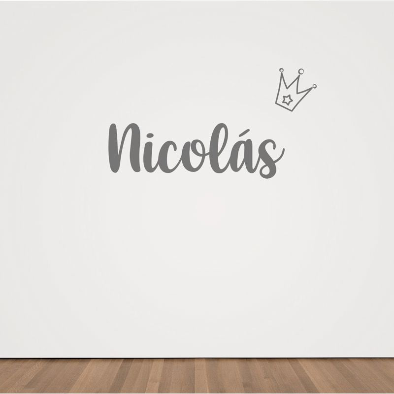 Vinilo decorativo Básico Personalizado Antracita, elige dibujo - Mikeko